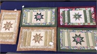 Pieced Placemats, 18 x 11 Each