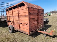 Schuette 10' livestock trailer