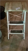 Folding Metal Ladder Stool