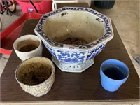 Clay & ceramic flower pots