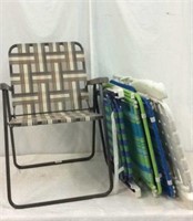 5 Patio/Beach Chairs P11C