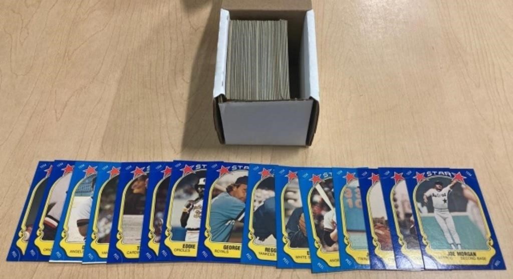 1981 FLEER BASEBALL STICKER SET