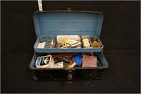 Metal Toolbox With Contents