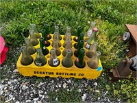 Decatur Bottling Tray/Bottles