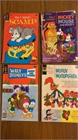 Walt Disney and Woody Woodpecker Comic Books