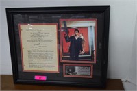 Scarface Framed Picture & Script Page