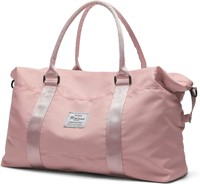 READ! Travel Duffel Bag  Sports Tote Gym Bag  Pink