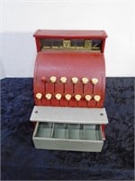 7" Mini Tin Functional Cash Register