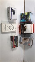 New Lot of 6 Assorted Electronics 3 Damaged Boxes
