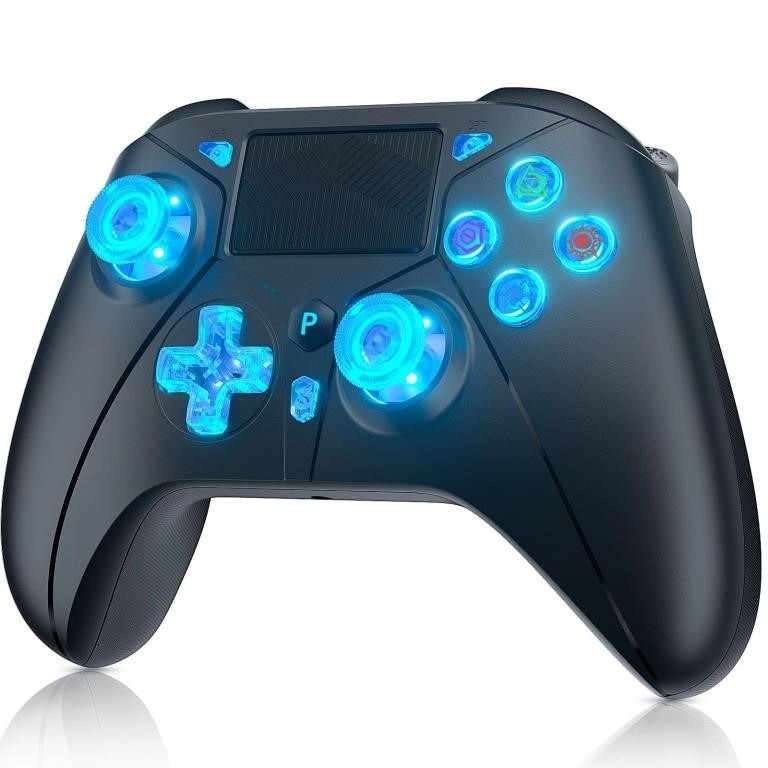 WFF8175  Gamrombo Wireless Controller for PS4, RGB