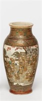 Japanese Porcelain Satsuma Baluster Vase