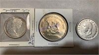 Canadian & foreign silver coins