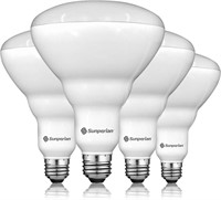 $92 SUNPERIAN BR40 LED Light Bulbs, 13W=85W,