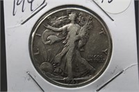 1943 Walking Liberty Silver Half Dollar