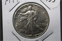 1944 Walking Liberty Silver Half Dollar