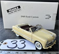 Die Cast Danbury Mint 1949 Ford Custom