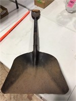 Antique wood handle shovel