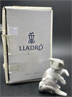 LLADRO 'CAT AND MOUSE' FIGURINE WITH BOX