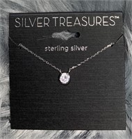 Silver Treasures Sterling Silver Necklace