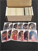 400 1989-90 NBA Hoops Cards: Some Doubles/Set Buil