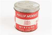 PHILIP MORRIS MIXTURE PIPE TOBACCO 1/2 POUND CAN