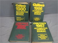 (4) Chilton Professional Service Manuals