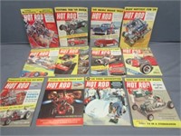 Complete Set - 1959 Hot Rod Magazines in VGC