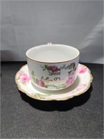 Cup & Saucer Pretty Roses