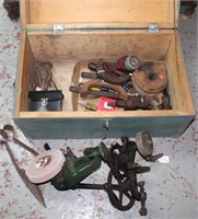 Wooden Tool Box.