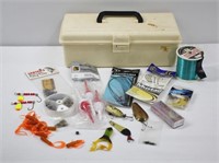 Tackle Box w Fishing Lures