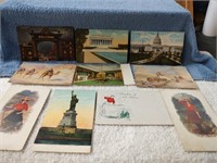 10 Vintage Post Cards