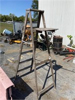 6ft wooden step ladder