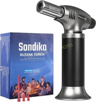 Sondiko Butane Torch  Refillable  400-Black