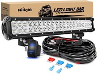 Nilight LED Light Bar 20 Inch 126W
