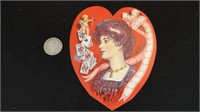 Antique 1907 Victorian Die Cut Valentine