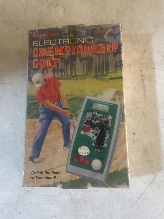 Electronic champion golf -  in box