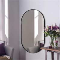 ANDY STAR Brushed Nickel Bathroom Mirror, 30x48