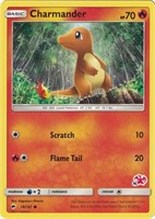 5 X Pokemon Charmander 18/147 #16 Stamped