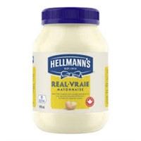 Hellmann's Real Mayonnaise, 890 mL BB 2024/12/27