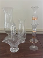 Vintage glass vases