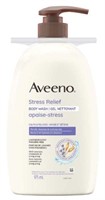 Aveeno Stress Relief Body Wash for Dry Skin,