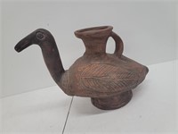 Handmade Goose Pottery Vase