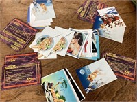 Steve Woron female fantasy cards --59 pieces