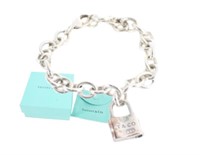 Tiffany & Co. 1837 Padlock Bracelet