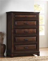 NEW!!! $650 Assembled SOLID Wood 5 Drawer Dresser