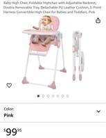 Baby High Chair (Open Box, New)