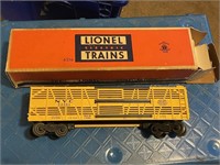 lionel trains #6356 stock car O gauge