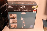 4-Light pendant Lyra