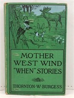 1917 Mother West Wind 'When' Stories