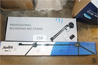 2- recording microphone stands